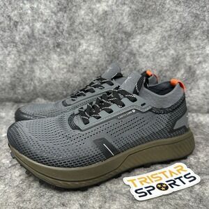 Flux Adapt Trail Runner Running Shoes Womens Size 6.5 Grey Olive Green Sneaker